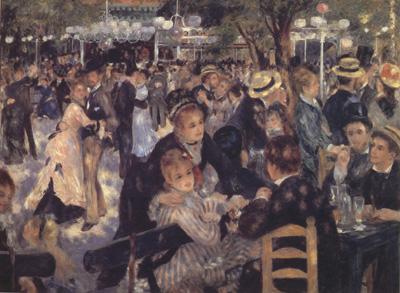 Pierre-Auguste Renoir Dance at the Moulin de la Galette (nn02) China oil painting art